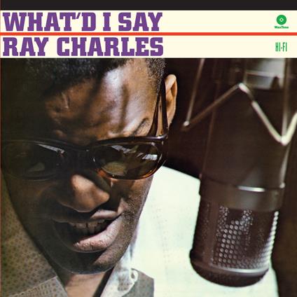 What I'd Say - Vinile LP di Ray Charles