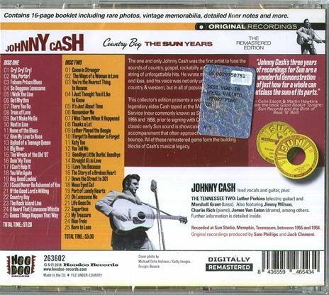Country Boy. The Sun Years - CD Audio di Johnny Cash - 2