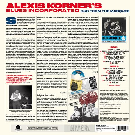 R&B from the Marquee - Vinile LP di Alexis Korner - 3