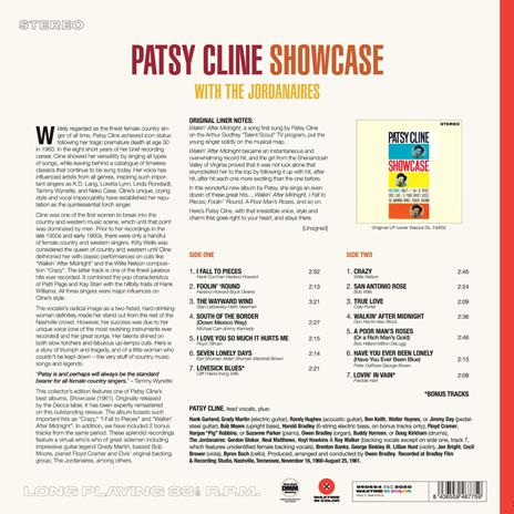 Showcase - Vinile LP di Patsy Cline - 2