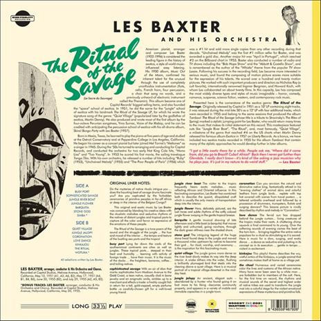 Ritual Of The Savage - Vinile LP di Les Baxter - 2