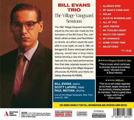 The Village Vanguard Sessions - CD Audio di Bill Evans - 2