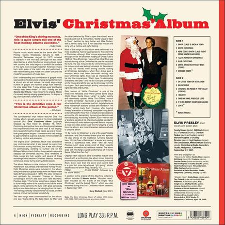 Elvis' Christmas Album - Vinile LP di Elvis Presley - 2