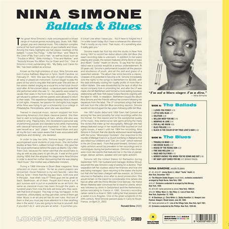 Ballads & Blues (Yellow Vinyl) - Vinile LP di Nina Simone - 2