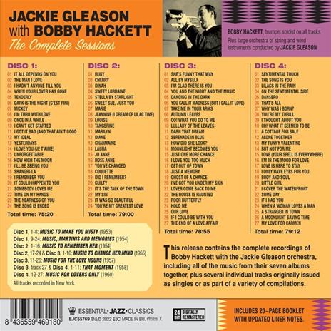 The Complete Sessions - CD Audio di Bobby Hackett,Jackie Gleason - 2