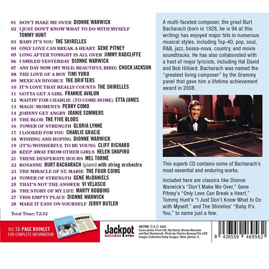 Essential Burt Bacharach - CD Audio di Burt Bacharach - 2