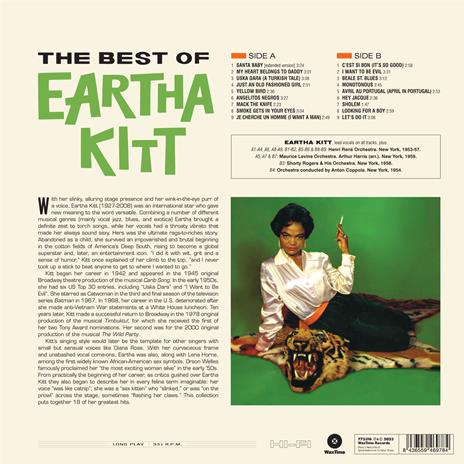 Best Of - Vinile LP di Eartha Kitt - 2