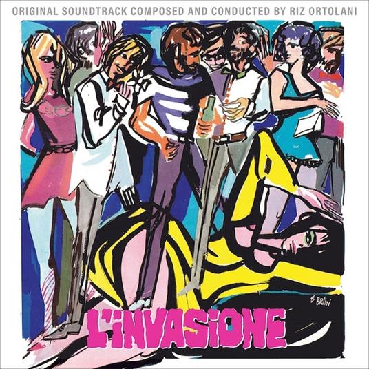 L'Invasione (Colonna Sonora) - Vinile LP di Riz Ortolani