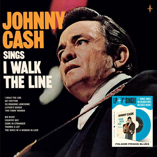 I Walk The Line (Lp + 7'' Colored Single) - Vinile LP di Johnny Cash