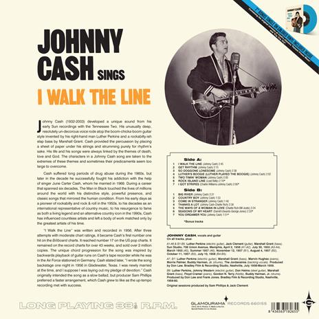 I Walk The Line (Lp + 7'' Colored Single) - Vinile LP di Johnny Cash - 2