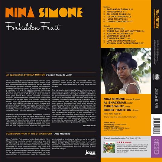 Forbidden Fruit (Limited Edition Purple Vinyl) - Vinile LP di Nina Simone - 2