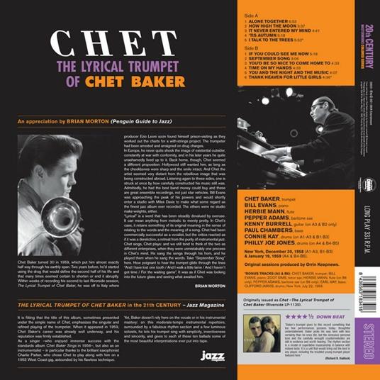 Lyrical Trumpet (Coloured Vinyl) - Vinile LP di Chet Baker - 2