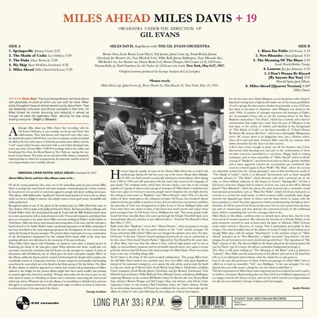 Miles Ahead - Vinile LP di Miles Davis - 2