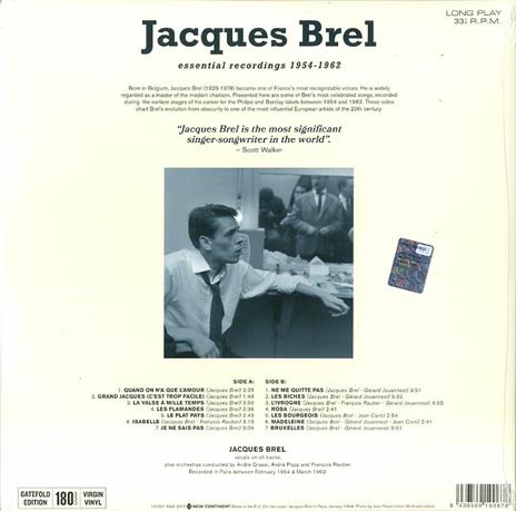 Essential Recordings 1954-1962 - Vinile LP di Jacques Brel - 2