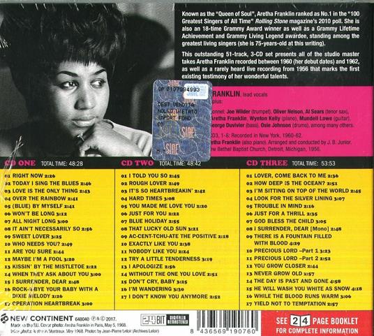Essential Recordings 1954-1962 - CD Audio di Aretha Franklin - 2