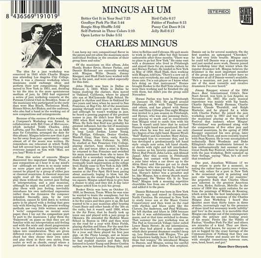 Mingus Ah Hum - CD Audio di Charles Mingus - 2