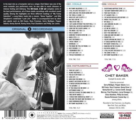 For Lovers (Digipack) - CD Audio di Chet Baker - 2