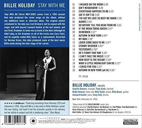 Stay with Me - CD Audio di Billie Holiday