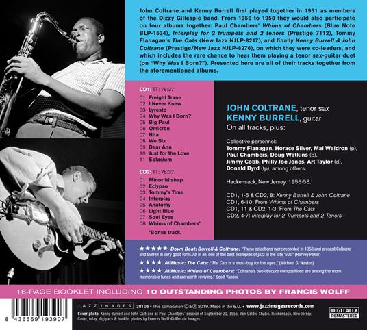 Complete Studio Sessions - CD Audio di Kenny Burrell,John Coltrane - 2