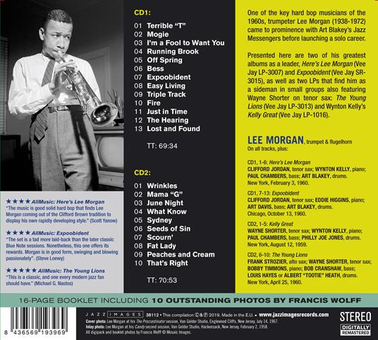 Here's Lee Morgan - CD Audio di Lee Morgan - 2