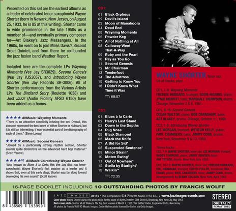 Wayning Moments - Second Genesis - CD Audio di Wayne Shorter - 2