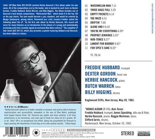 Takin' Off (Digipack) - CD Audio di Herbie Hancock - 2