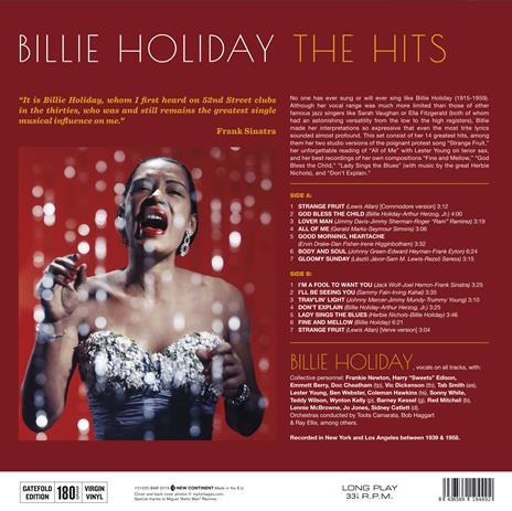 The Hits (Gatefold Sleeve) - Vinile LP di Billie Holiday - 2