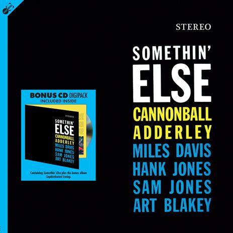 Somethin' Else - Vinile LP + CD Audio di Julian Cannonball Adderley