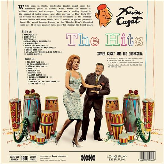 The Hits - Vinile LP di Xavier Cugat - 2