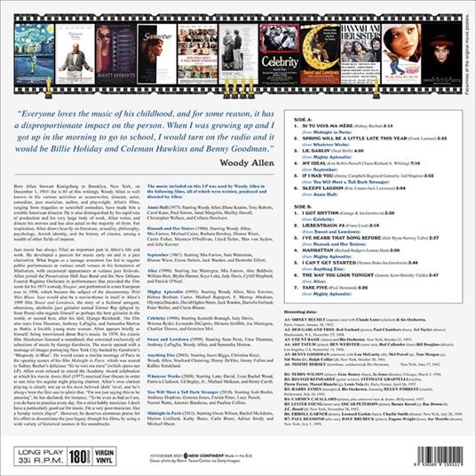 Swing In The Films Of Woody Allen (Colonna Sonora) - Vinile LP - 2