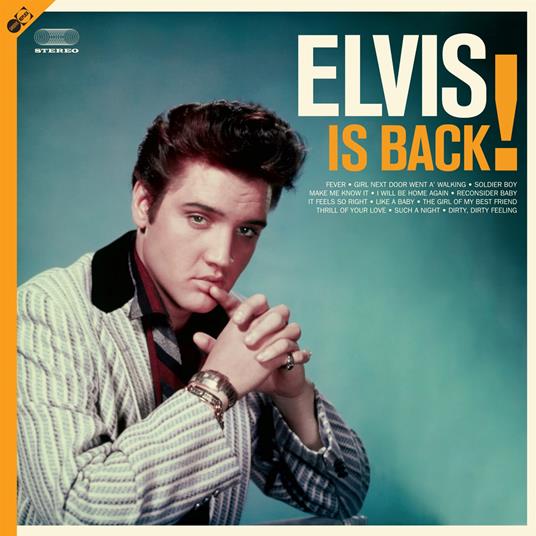 Elvis Is Back! - Vinile LP di Elvis Presley