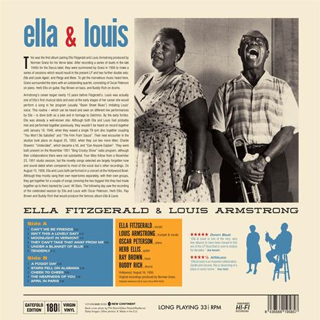 Ella & Louis - Vinile LP di Louis Armstrong,Ella Fitzgerald - 2