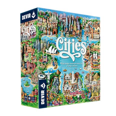 Cities.Gioco da tavolo - 3
