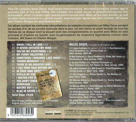 Ballads - CD Audio di Miles Davis - 2