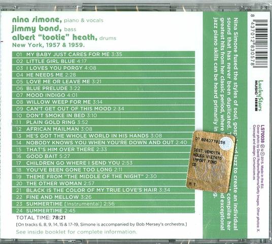 Classic Hits - CD Audio di Nina Simone - 2