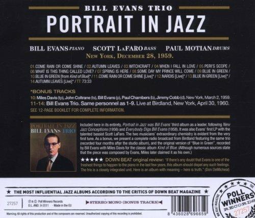 Portrait in Jazz (Digipack) - CD Audio di Bill Evans - 2