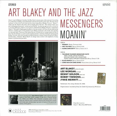 Moanin - Vinile LP di Art Blakey & the Jazz Messengers - 2