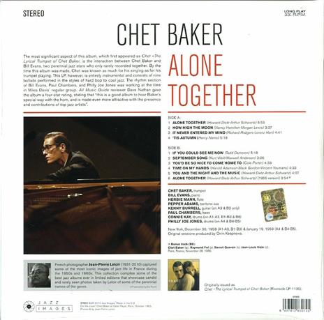 Alone Together - Vinile LP di Chet Baker - 2