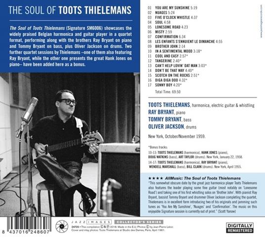 Soul of Toots Thielemans - CD Audio di Toots Thielemans - 2