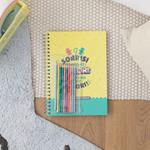 Libro da colorare + matite colorate - I sorrisi son come i colori: riempiono tutti i cuori!