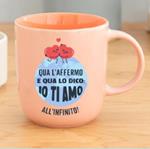 Tazza Mr Wonderful. Qua laffermo e qua lo dico: io ti amo allinfinito!