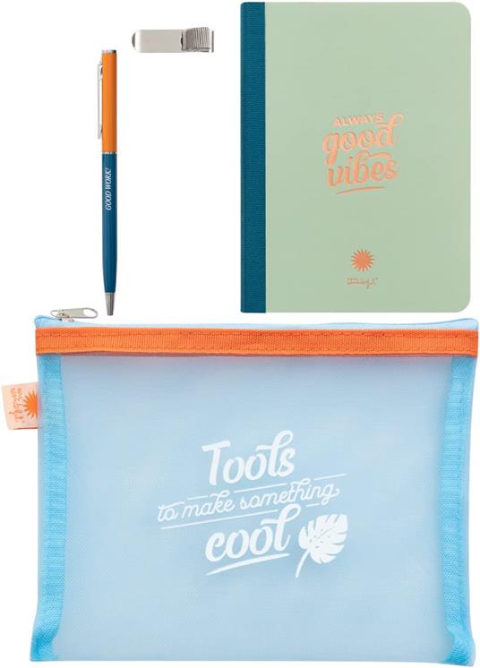 Astuccio con quaderno e penna Mr Wonderful - Tools To Make Something Cool - 3