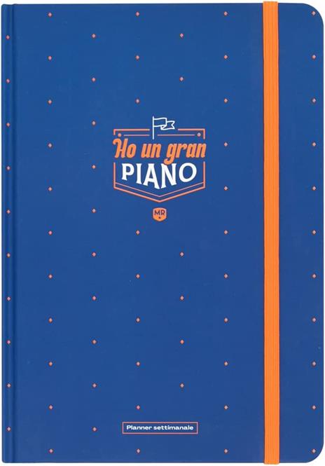 Planner settimanale Mr Wonderful - Ho un gran piano