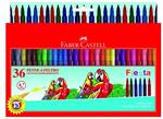 Pennarelli Faber-Castell Castello Standard punta fine. Astuccio cartone 36 colori