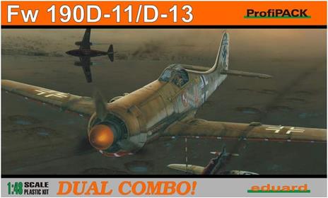 Eduard 8185 Fw190 D-11/D-13 Dual Combo Kit Plastica 1:48 Modellino
