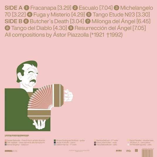 Piazzolla - Vinile LP di Radek -Orquestrina- Baborak - 2