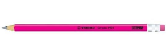 Matita in grafite - STABILO Swano fluo in Rosa Fluo - Gradazione HB
