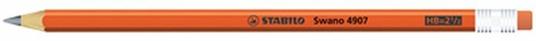 Matita in grafite - STABILO Swano fluo in Arancione Fluo - Gradazione HB