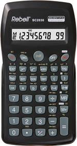 Rebell SC2030 calcolatrice Tasca Calcolatrice scientifica Nero