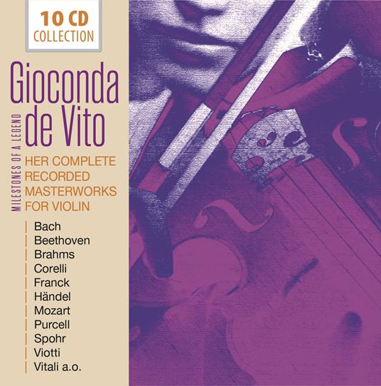 Her Complete Recorded Masterworks - CD Audio di Gioconda De Vito